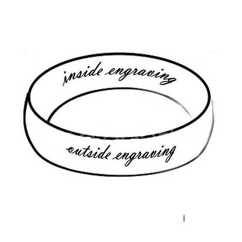 Custom Ring Engraving Inside Or Outside Etsy UK