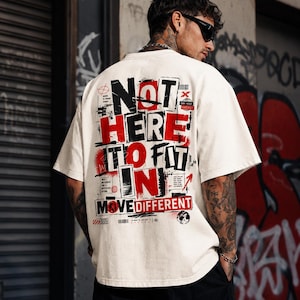 Oversized T-Shirt Move Different
