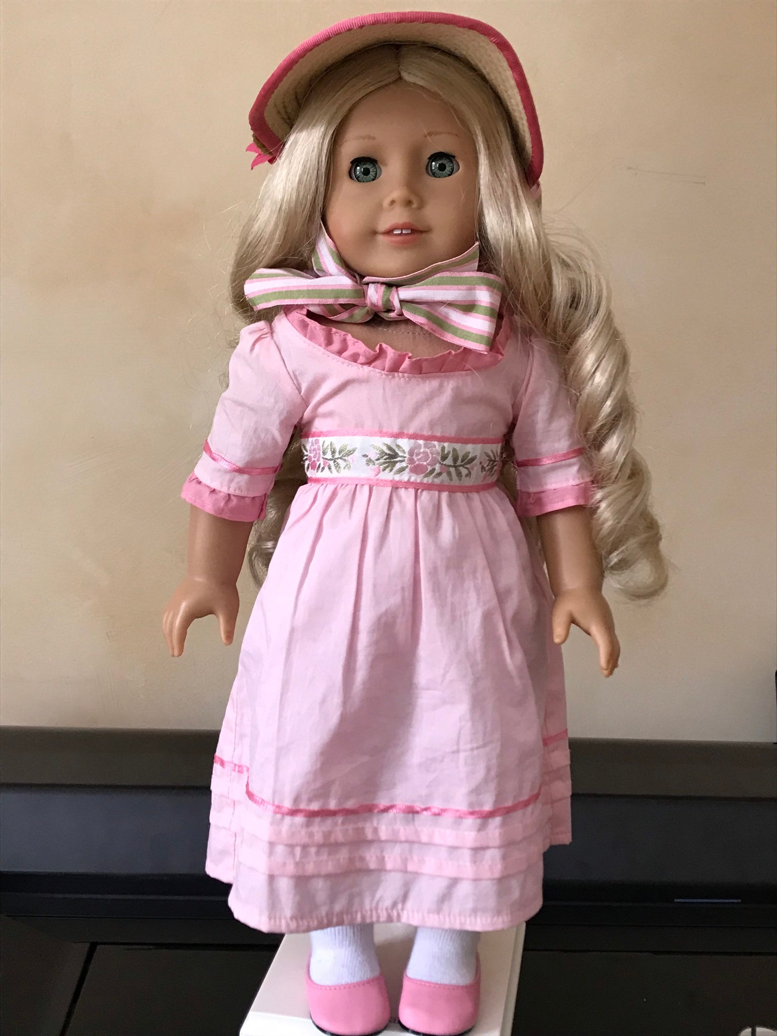American Girl Doll Caroline Abbott in Meet Outfit Amazing Condition Etsy