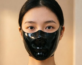 Custom Handmade Natural Latex Face Mask