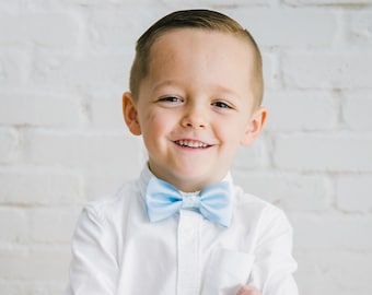 Baby Blue Boy's Bow Tie