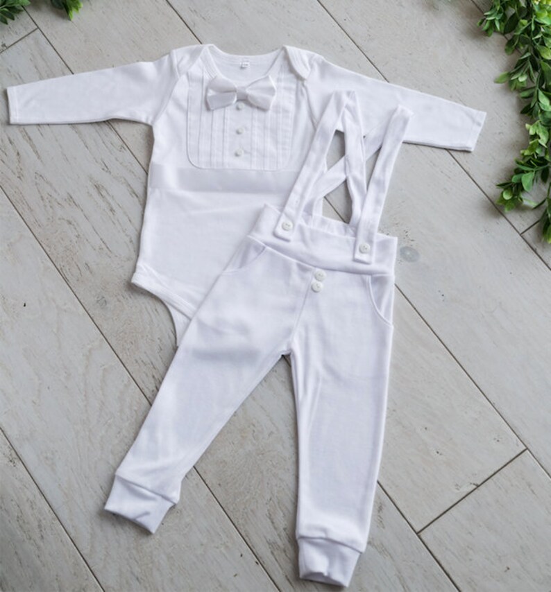 Baby blessing outfit boy christening outfits for boy baptism Etsy