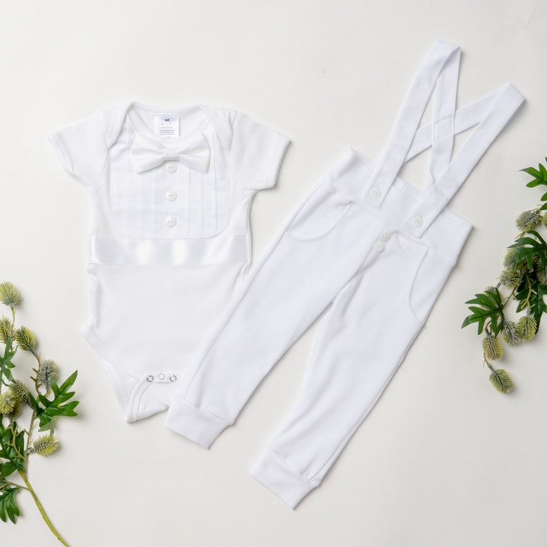 baby boy blessing outfit, baptism outfit boy, baby boy christening outfit, wedding outfit baby boy, christian ceremonial clothing image 5