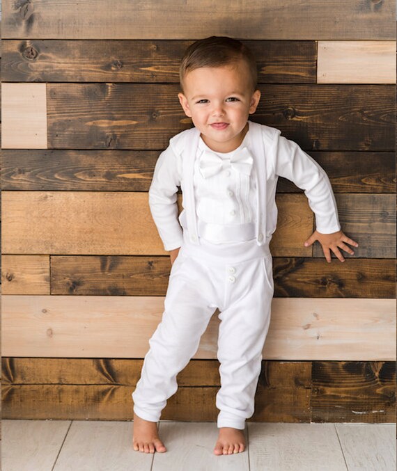 Traje de bendición del bebé niño trajes de el - México