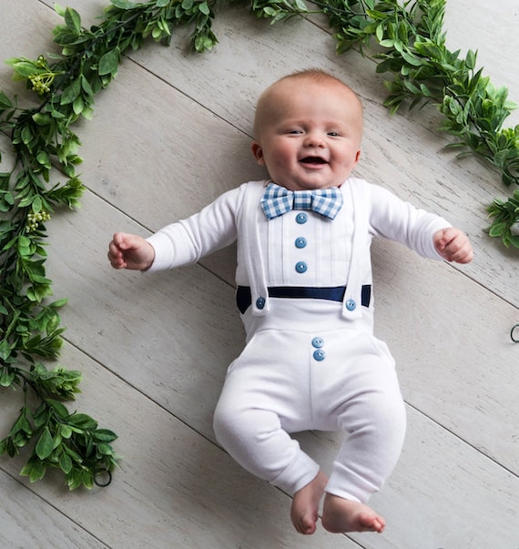 etsy baby boy baptism outfit