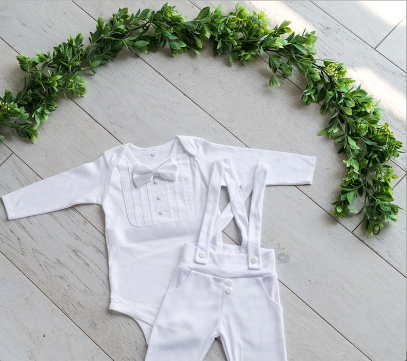 Baby blessing outfit boy christening outfits for boy baptism Etsy
