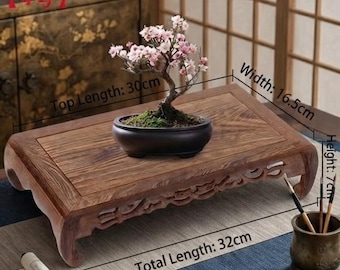 Handcrafted Wooden Display Stand / Teapot & Vase Pedestal