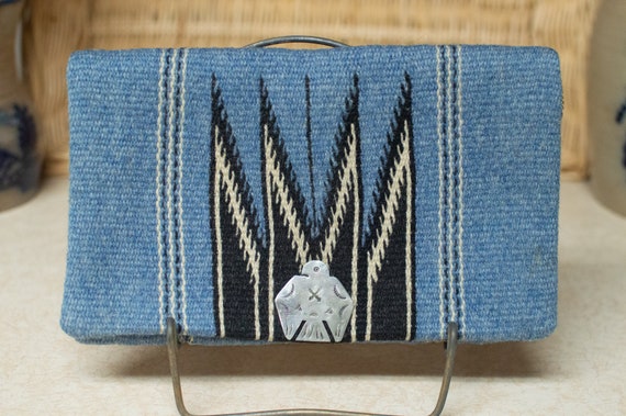 Vintage Chimayo Purse Ganscraft Southwest Silver T