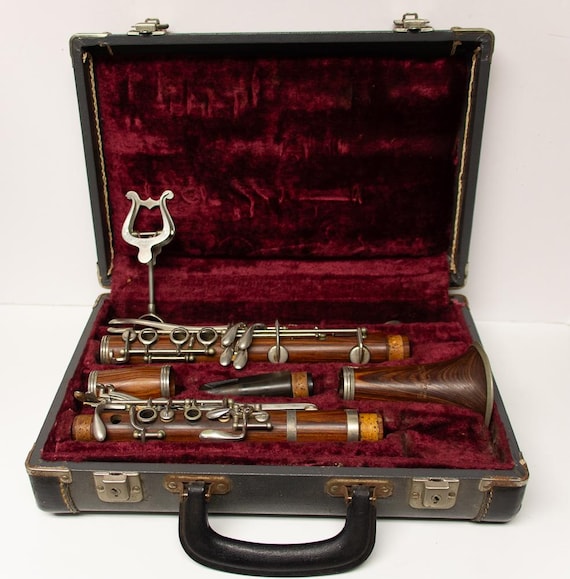 Vintage Conn Pan American Cocobolo Wood Clarinet in Case Music