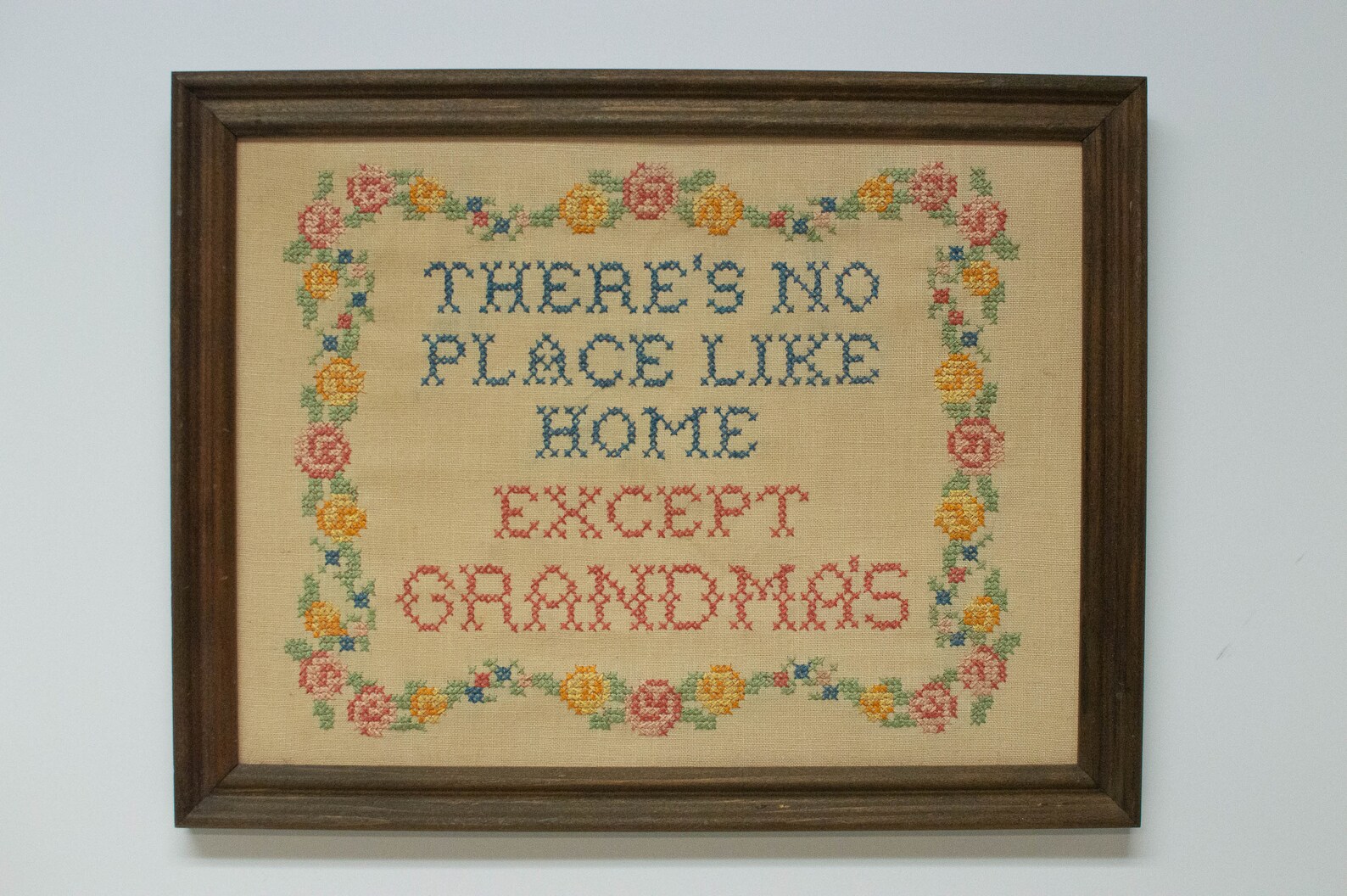 Your Grandma's Gift Vintage Cross Stitch 1985 | Etsy