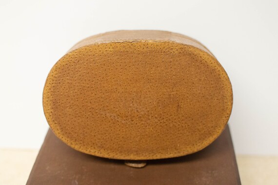 Leather Covered Jewelry or Trinket Box Dresser To… - image 5