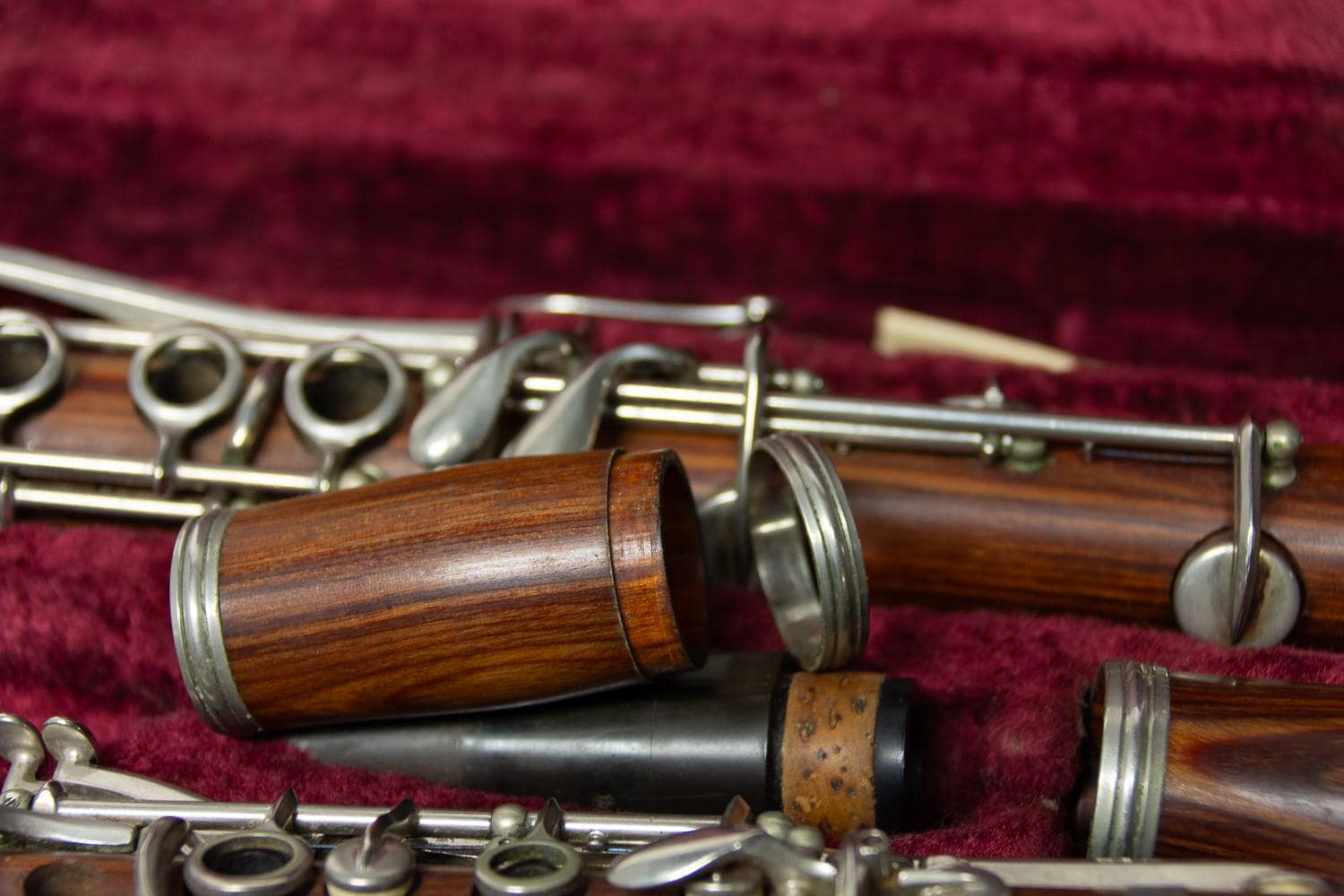 Vintage Conn Pan American Cocobolo Wood Clarinet in Case Music
