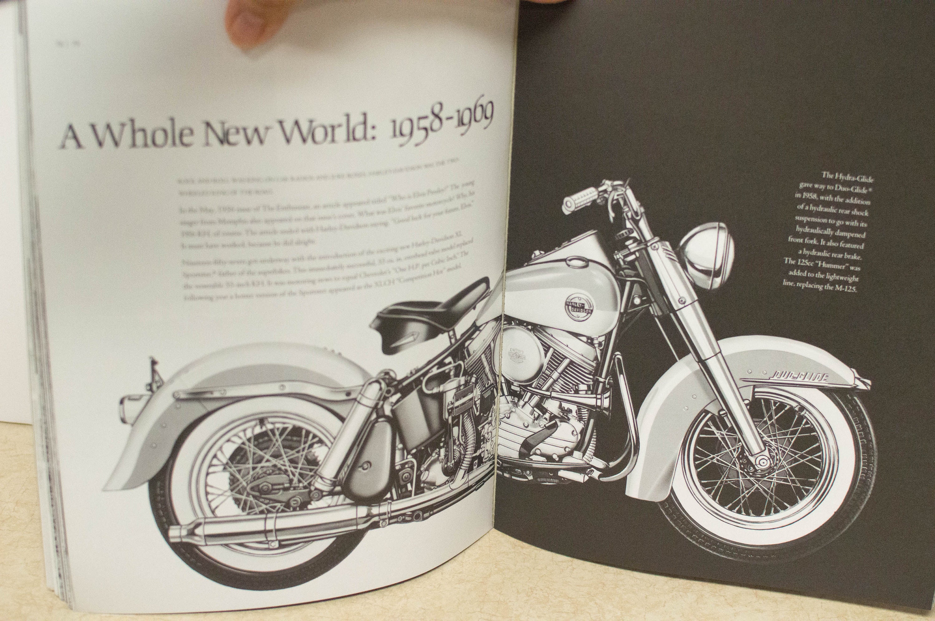 Harley Davidson Motorcycle History Illustrated Pictorial Books Etsy Singapore