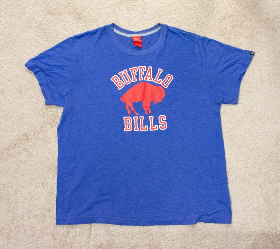 Buffalo Bills Vintage Nike Tee Shirt Red Buffalo … - image 1