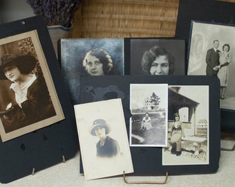 Vintage Black and White Photographs Glamour Shots Family Photos Sepia Tone Photos 20&#39;s Photographs Wedding Photo