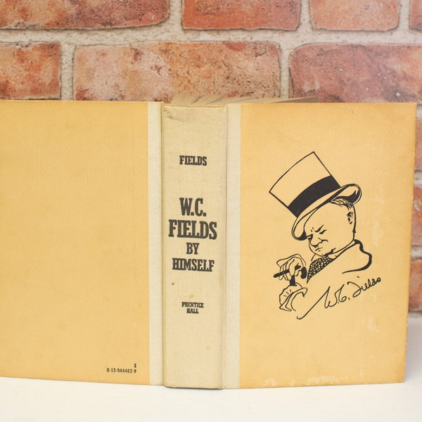 Rare Hardcover First Edition W. C. Fields By Himself Biography Movie Comic Star