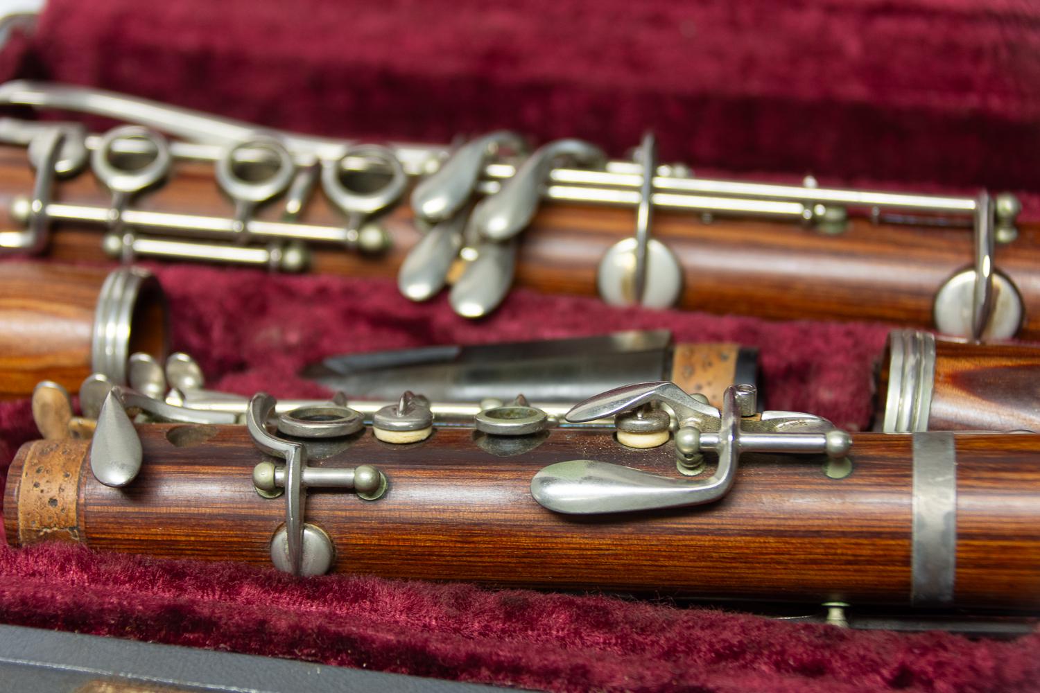 Vintage Conn Pan American Cocobolo Wood Clarinet in Case Music