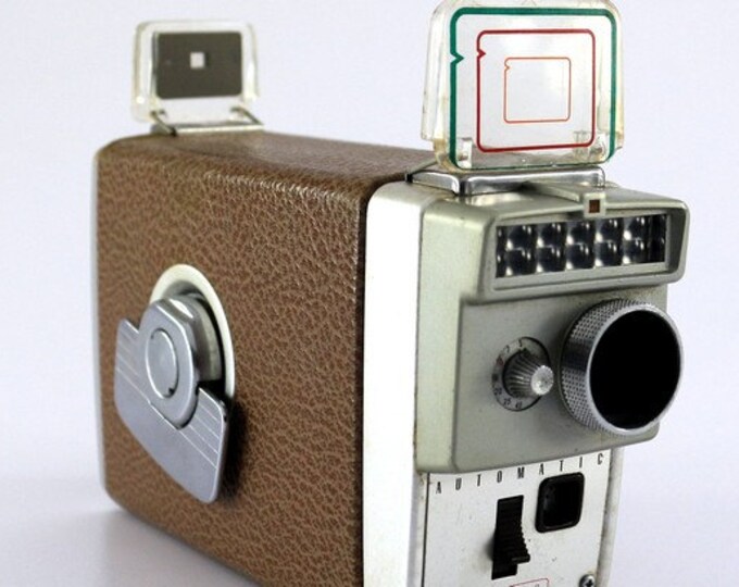 1960's Kodak Brownie Automatic Movie Camera With Kodak Etsy