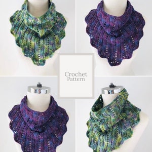 Modern Edge Infinity Scarf crochet pattern, modern scarf, classic scarf pattern, pattern, scarf, crochet scarf pattern, scarf pattern