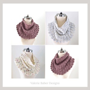 Elegant Lace Cowl Scarf Crochet pattern, lace cowl scarf, scarf crochet pattern, scarf pattern, cowl, lace scarf pattern, lace scarf, scarf image 3