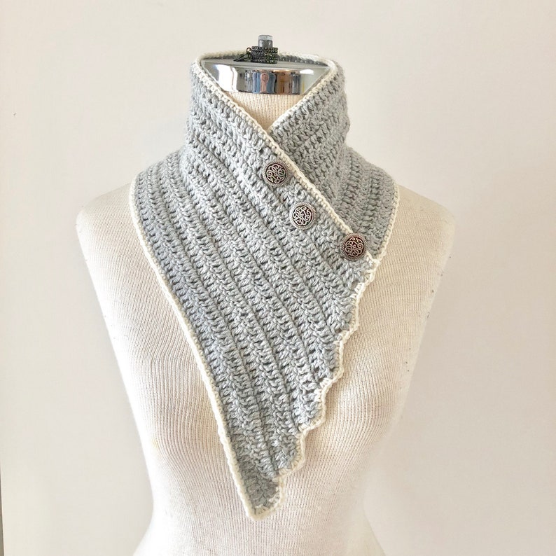 Modern Essence Scarf Crochet pattern, crochet scarf pattern, neck warmer pattern, scarf pattern, crochet scarf pattern, scarf image 7