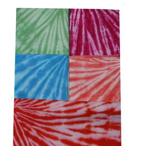 Bandana-22x22 tie dyed cotton bandanas image 7