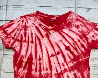WOMANS tee red SMALL Free Shipping