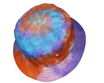 Tie Dyed Summer Bucket Hat