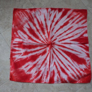 Bandana-22x22 tie dyed cotton bandanas image 5