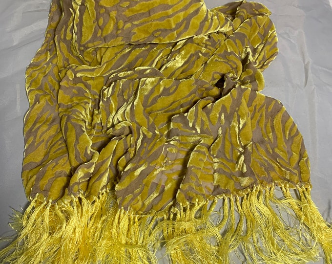 Featured listing image: Silk Cut Velvet Scarf