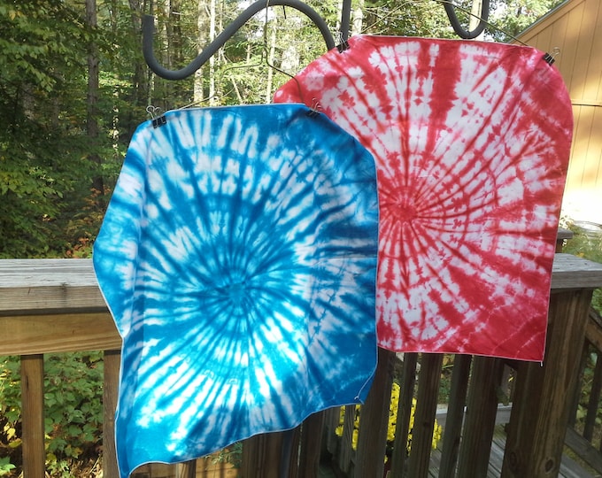 Featured listing image: Bandana- 27x27 Tie dyed cotton bandanas