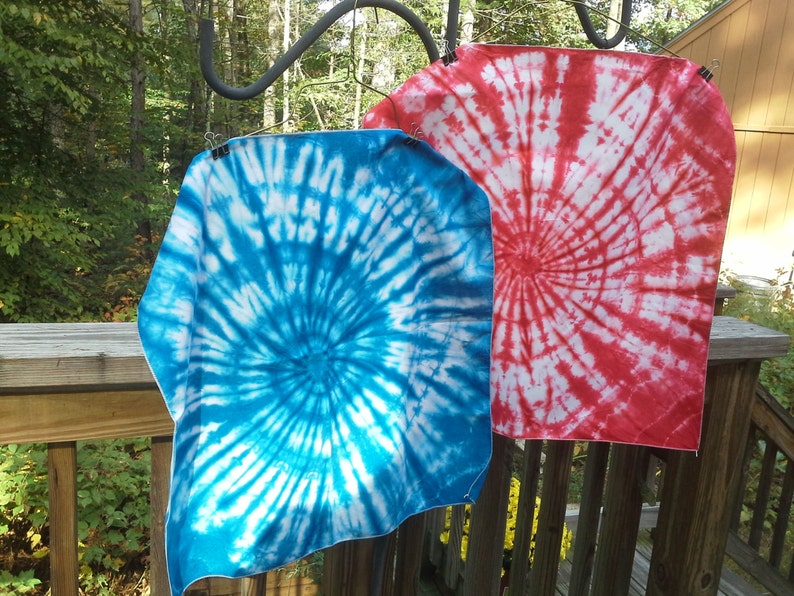 Bandana-22x22 tie dyed cotton bandanas image 6