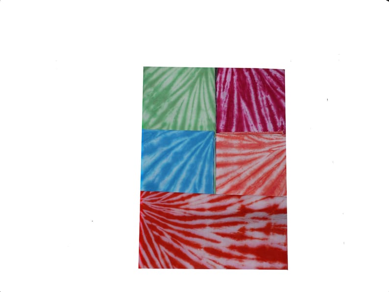 Bandana-22x22 tie dyed cotton bandanas image 7