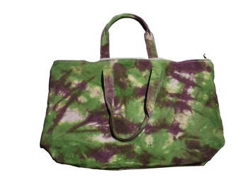 Camo canvas tote bag