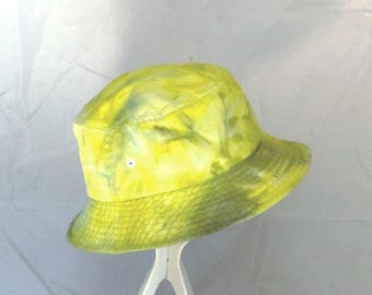 Yellow/ Green Camo Bucket Hat FREE SHIPPING