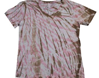 WOMANS tee v-neck  LARGE