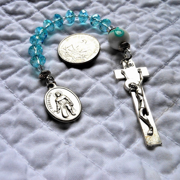 St. Peregrine One Decade Rosary-Patron Saint of Cancer Patients