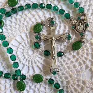 St. Patrick Irish Shamrock Traditional Five Decade Rosary
