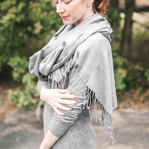 Pashmina Scarf, Bridal Scarves, Wedding Shawl, Bridesmaid Gifts, Cover Up, Bridal Party Gifts, Wedding Favor, Shower Favors, Pashminas