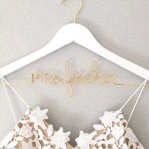 Wedding Dress Hanger, Bride Hanger, Last Name Hanger, Future Mrs Hanger, Custom Wedding Hanger, Personalized Hanger, Bride, Free Shipping
