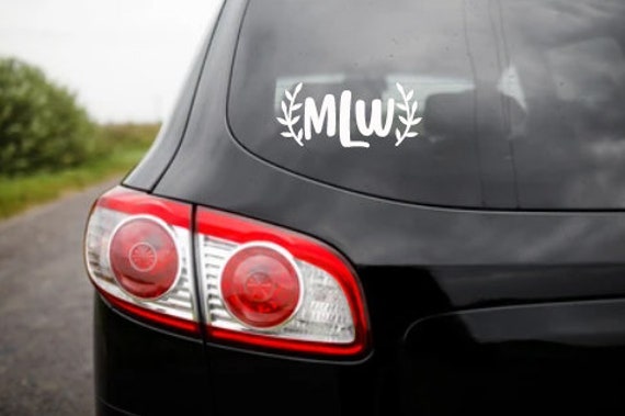 Monogram stickers 2024 for car