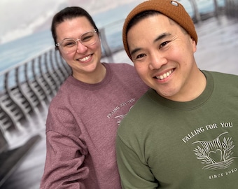 Custom Embroidered Sweatshirt, Personalized Gift