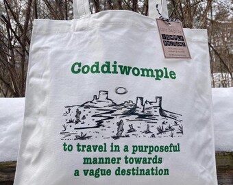 Out West Coddiwomple Tote Bag