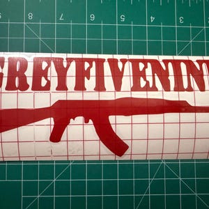 Suicideboys Grey Five Nine AK Decal G59