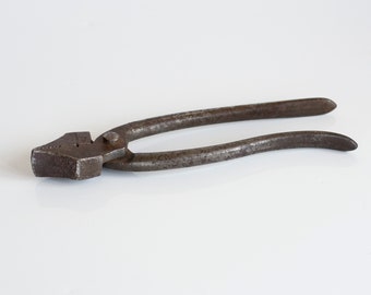 Anciennes très rares pinces de cordonnier, tenailles - travail du cuir, cordonniers Lastyng pinces, pinces et marteau cordonnier