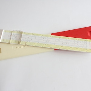 Slide Rule Aristo Scholar 0903 -  Logarithmic Slide Rule - Germany Slide Rule - Calculating Device 1974 - Old Calculator