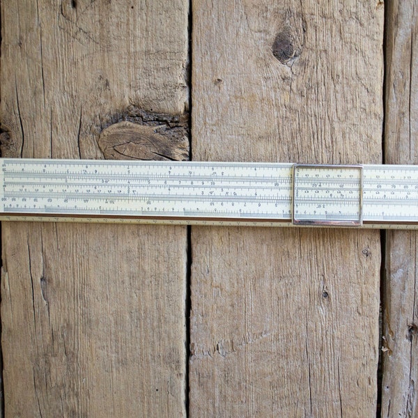 RESERVED for Gabriel Vintage Logarithmic Slide Ruler - USSR Logarithmic Slide Ruler - Calculating Tool 1960 - Calculator of the Past