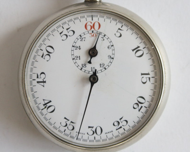 Stopwatch Excelsior Park, Vintage Mechanical Stopwatch, Manual Wind ...