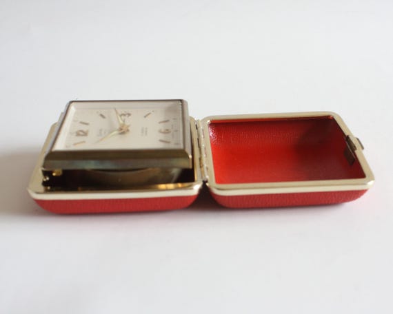 ヴィンテージ目覚まし時計 Swiza、スイス製目覚まし時計、高級