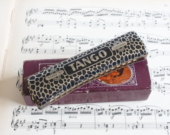 Harmonica Hohner Tango, Vintage Harmonica Made in Germany, Key of  C, Mouth Organ Octave Tuned